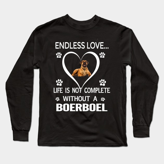 Boerboel Love Long Sleeve T-Shirt by bienvaem